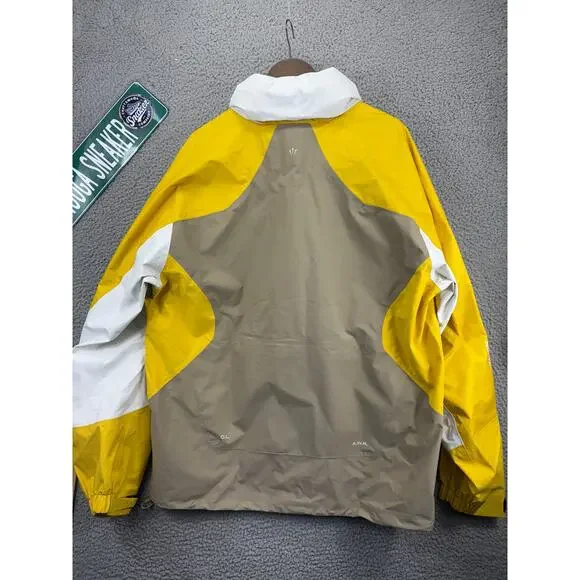 Nike x Nocta Vivid Sulfur L'Art Bala Tech Jacket Mens XXL Yellow NEW 2XL $500